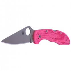 Nóż Spyderco Delica 4 FRN Pink S30V Plain (C11FPPNS30V)