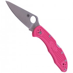 Nóż Spyderco Delica 4 FRN Pink S30V Plain (C11FPPNS30V)