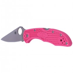 Nóż Spyderco Delica 4 FRN Pink S30V Plain (C11FPPNS30V)