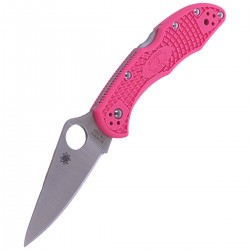 Nóż Spyderco Delica 4 FRN Pink S30V Plain (C11FPPNS30V)