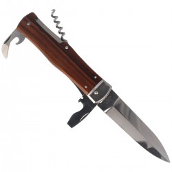 Nóż sprężynowy Mikov Predator Wood 4ostrz (241-ND-4/KP)