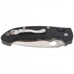 Nóż Spyderco Manix 2 XL G-10 Black Plain (C95GP2)