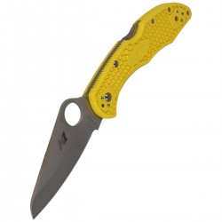 Nóż Spyderco Salt 2 FRN Yellow Plain (C88PYL2)