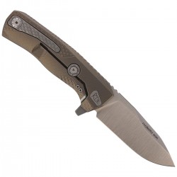 Nóż LionSteel ROK Titanium Bronze, Satin Blade (ROK B)