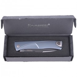 Nóż LionSteel Thrill Titanium Bronze, Satin Blade (TL BL)