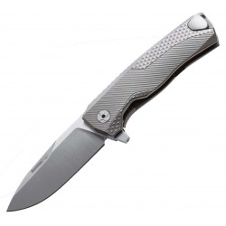 Nóż LionSteel ROK Titanium Grey, Satin Blade (ROK G)