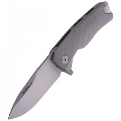 Nóż LionSteel ROK Titanium Grey, Satin Blade (ROK G)