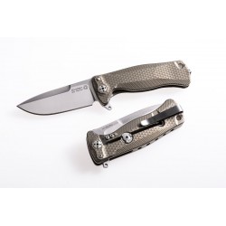 Nóż LionSteel SR22 Titanium Bronze, Satin Blade (SR22 B)