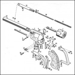 Rewolwer Pietta 1873 Colt Peacemaker 7½'' .44 (SA73-061)