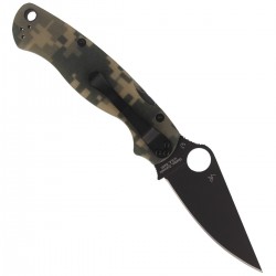 Nóż Spyderco Para Military 2 G-10 Camo, Black Blade (C81GPCMOBK2)