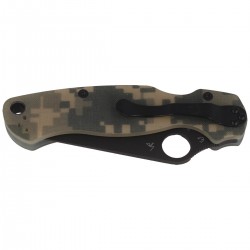 Nóż Spyderco Para Military 2 G-10 Camo, Black Blade (C81GPCMOBK2)