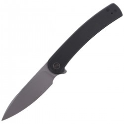 Nóż WE Knife Upshot LE No 246/410 Black Ti, Polished Bead Blasted (2102A)