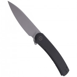 Nóż WE Knife Upshot LE No 246/410 Black Ti, Polished Bead Blasted (2102A)