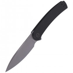 Nóż WE Knife Upshot LE No 246/410 Black Ti, Polished Bead Blasted (2102A)