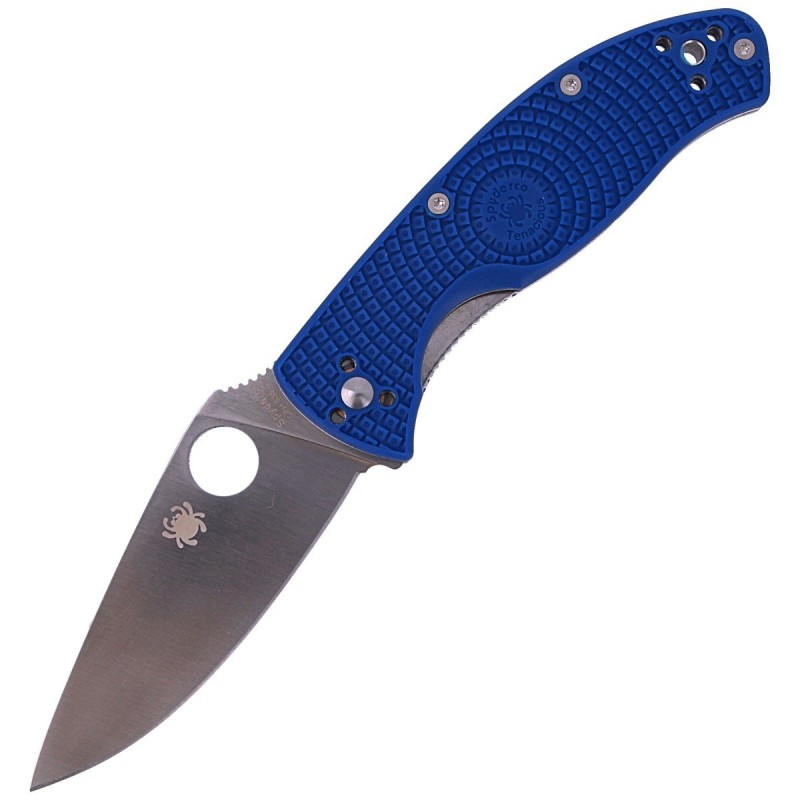 Nóż Spyderco Tenacious FRN Blue CPM S35VN Plain (C122PBL)