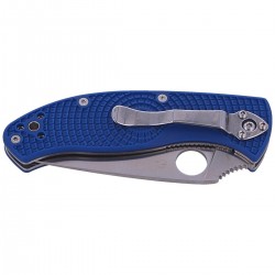 Nóż Spyderco Tenacious FRN Blue CPM S35VN Plain (C122PBL)