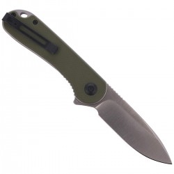 Nóż CIVIVI Elementum Flipper OD Green Micarta, Satin Finish (C907E)