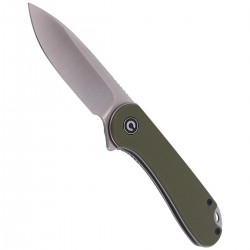 Nóż CIVIVI Elementum Flipper OD Green Micarta, Satin Finish (C907E)