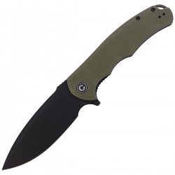 Nóż CIVIVI Praxis OD Green G10, Black Stonewashed (C803F)