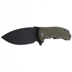 Nóż CIVIVI Praxis OD Green G10, Black Stonewashed (C803F)