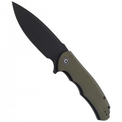 Nóż CIVIVI Praxis OD Green G10, Black Stonewashed (C803F)