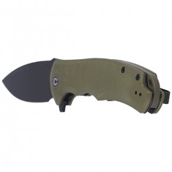 Nóż CIVIVI Praxis OD Green G10, Black Stonewashed (C803F)