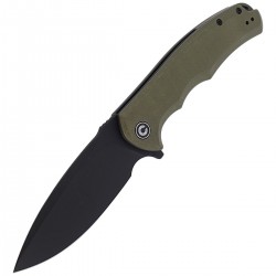 Nóż CIVIVI Praxis OD Green G10, Black Stonewashed (C803F)