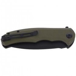 Nóż CIVIVI Praxis OD Green G10, Black Stonewashed (C803F)