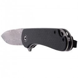 Nóż CIVIVI Elementum Flipper Twill Carbon Fiber / Black G10, Damascus (C907DS)