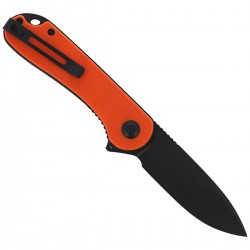 Nóż CIVIVI Elementum Flipper Orange G10, Black Stonewashed (C907Y)