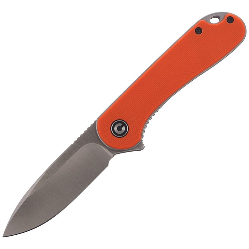 Nóż CIVIVI Elementum Flipper Orange G10, Satin Finish (C907R)