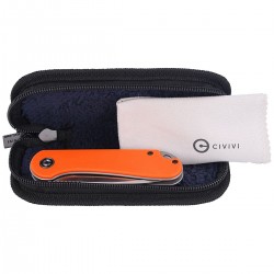 Nóż CIVIVI Elementum Flipper Orange G10, Satin Finish (C907R)