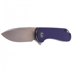 Nóż CIVIVI Elementum Flipper Purple G10, Satin Finish (C907V)