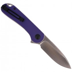 Nóż CIVIVI Elementum Flipper Purple G10, Satin Finish (C907V)