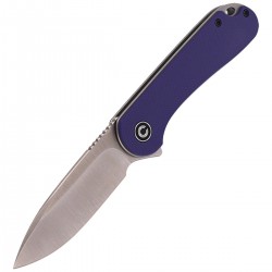 Nóż CIVIVI Elementum Flipper Purple G10, Satin Finish (C907V)