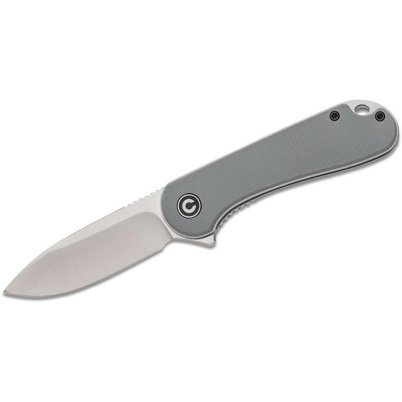 Nóż CIVIVI Elementum Flipper Gray G10, Satin Finish (C907B)