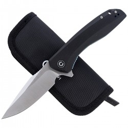 Nóż CIVIVI Baklash Black G10, Satin Finish (C801C)