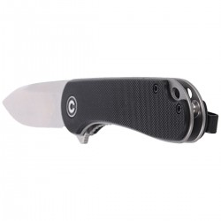 Nóż CIVIVI Elementum Flipper Black G10, Satin Finish (C907A)