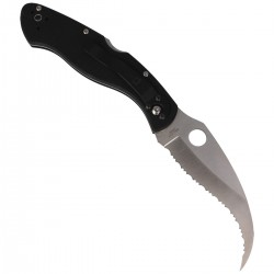 Nóż Spyderco Civilian G-10 Black Spyder (C12GS)