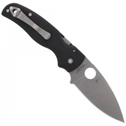 Nóż Spyderco Shaman G-10 Black Plain (C229GP)