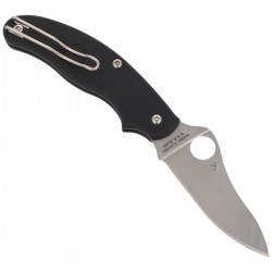 Nóż Spyderco UK Penknife FRN Black Drop Point Plain (C94PBK3)