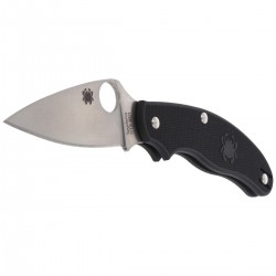 Nóż Spyderco UK Penknife FRN Black Leaf Shape Plain (C94PBK)