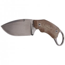 Nóż LionSteel H2 Karambit Canvas Natural, Stone Washed Blade (H2 CVN)