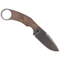 Nóż LionSteel H2 Karambit Canvas Natural, Stone Washed Blade (H2 CVN)