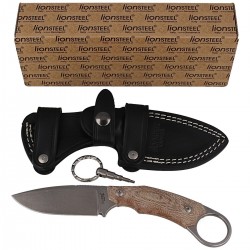 Nóż LionSteel H2 Karambit Canvas Natural, Stone Washed Blade (H2 CVN)