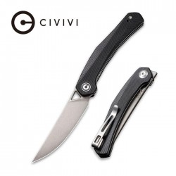 Nóż CIVIVI Lazar Black G10, Gray Stonewashed by Elijah Isham (C20013-1)