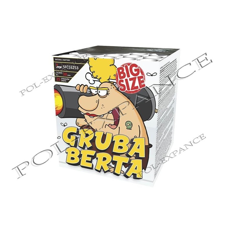 Gruba Berta 1,5" Big Bertha 25s SFC16253  F3  4/1