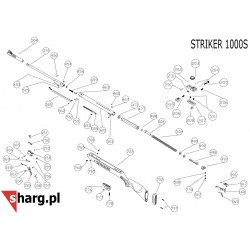 Sprężyna blokady lufy do Hatsan MOD 33-135, Striker (459)