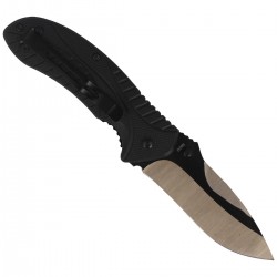 Nóż Herbertz Solingen Hit Blue-Black Drop Point 86mm (588212)