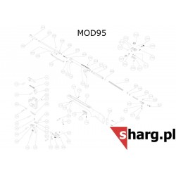 Śruba kontrująca mocująca osadę do Hatsan MOD 55S-155, Dominator 200, Proxima (774)